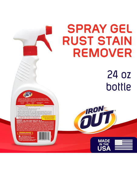 Removedor de Manchas de Óxido Iron OUT Spray Gel 680g Removedor de Manchas de Óxido Iron OUT Spray Gel 680g