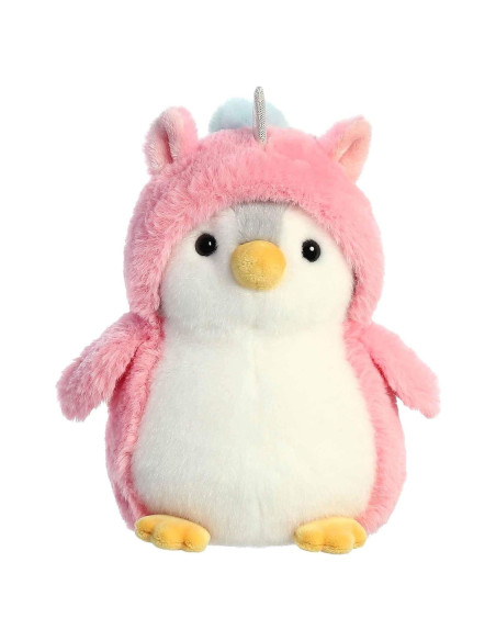 Peluche Pingüino Unicornio Aurora 18 cm - Suave y Abrazable Peluche Pingüino Unicornio Aurora 18 cm - Suave y Abrazable