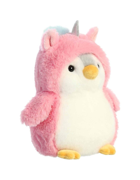 Peluche Pingüino Unicornio Aurora 18 cm - Suave y Abrazable Peluche Pingüino Unicornio Aurora 18 cm - Suave y Abrazable