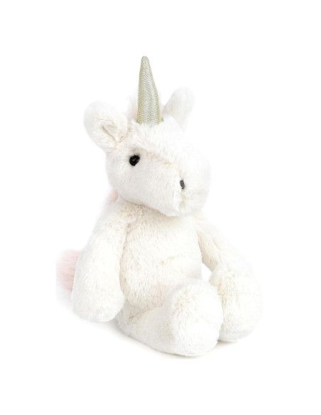 Peluche Unicornio Shyla MON AMI 28 cm Blanco Suave