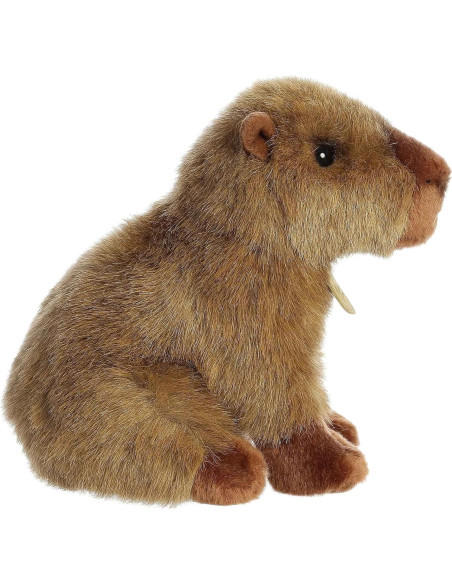 Peluche Capibara Realista Aurora Miyoni 12.7 cm Marrón Peluche Capibara Realista Aurora Miyoni 12.7 cm Marrón