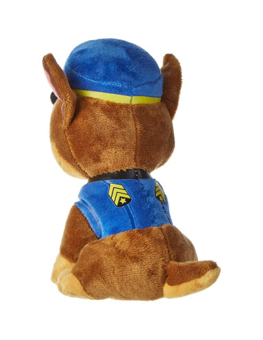 Peluche Patrulla Canina TY Chase 15 cm Ojos Brillantes