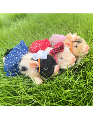 Muñeca Reborn Cerdito OtardDolls 13cm Silicona Realista