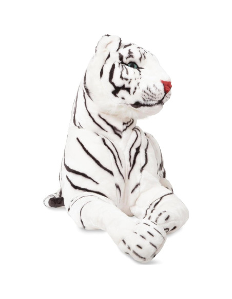 Tigre Blanco Siberiano de Peluche Melissa & Doug 165 cm Tigre Blanco Siberiano de Peluche Melissa & Doug 165 cm