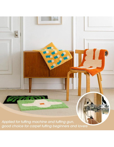 Kit de Tufting para Alfombras Tudomro 2x2m con Accesorios