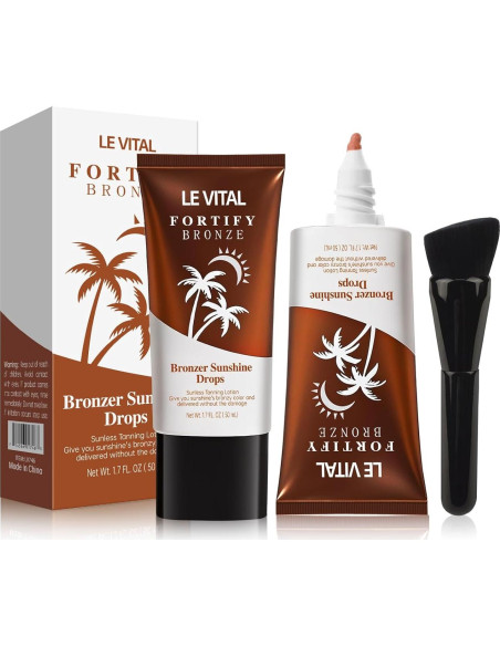 Gel Autobronceador Instantáneo Le Vital - 2 Paquetes de 48.2g Gel Autobronceador Instantáneo Le Vital - 2 Paquetes de 48.2g