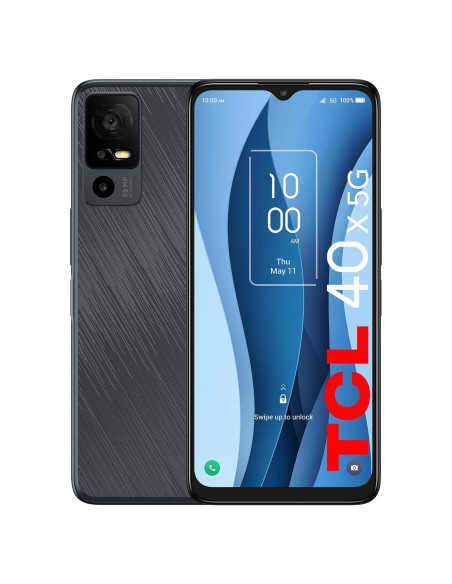 TCL 40 X 5G Teléfono Celular Desbloqueado 64GB Negro TCL 40 X 5G Teléfono Celular Desbloqueado 64GB Negro