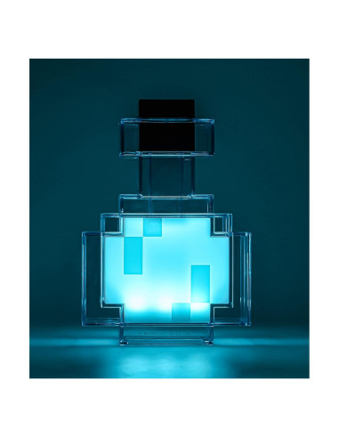 Lámpara de Mesa LED Adumtil Botella de Poción Cambia Color 17.78cm