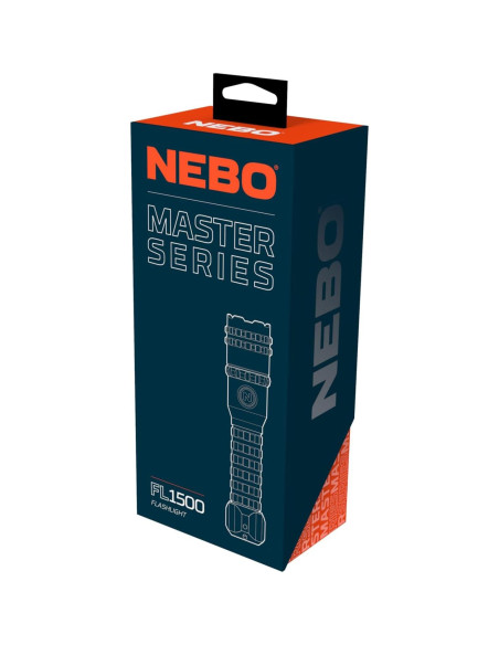 Linterna Recargable NEBO FL1500 - 1500 Lúmenes, Zoom, Impermeable Linterna Recargable NEBO FL1500 - 1500 Lúmenes, Zoom, Impermeable