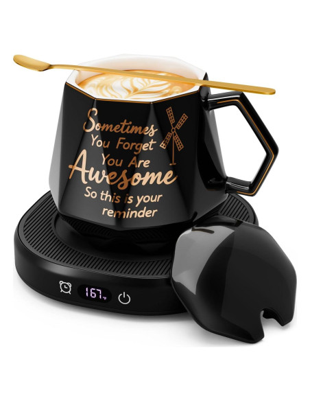 Calentador de Tazas Eléctrico Bsigo con Taza Cerámica 414ml Calentador de Tazas Eléctrico Bsigo con Taza Cerámica 414ml