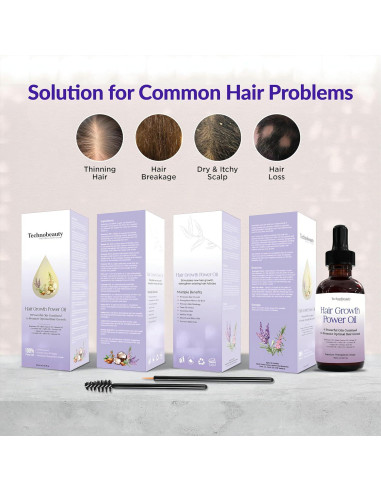 Aceite para Crecimiento del Cabello 11 Aceites Naturales 120 ml