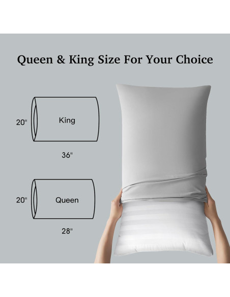 Juego de 2 almohadas de plumas Beautyrest Queen hipoalergénicas Juego de 2 almohadas de plumas Beautyrest Queen hipoalergénicas