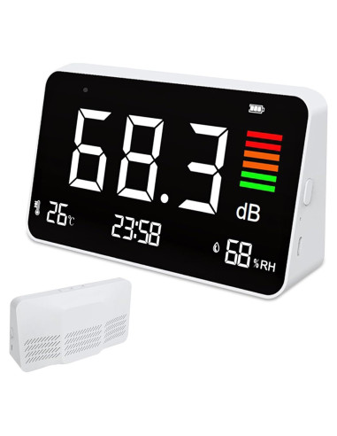 Medidor de Decibelios Digital YIK TUNG 5 en 1 30-130 dB