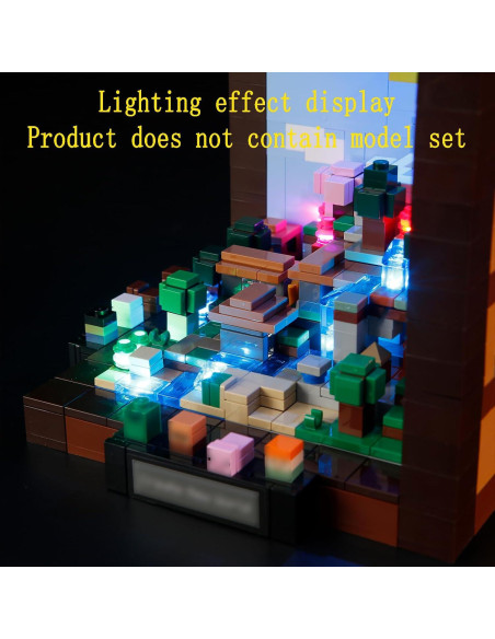 Kit de Iluminación LED GEAMENT para Lego Minecraft 21265 Kit de Iluminación LED GEAMENT para Lego Minecraft 21265
