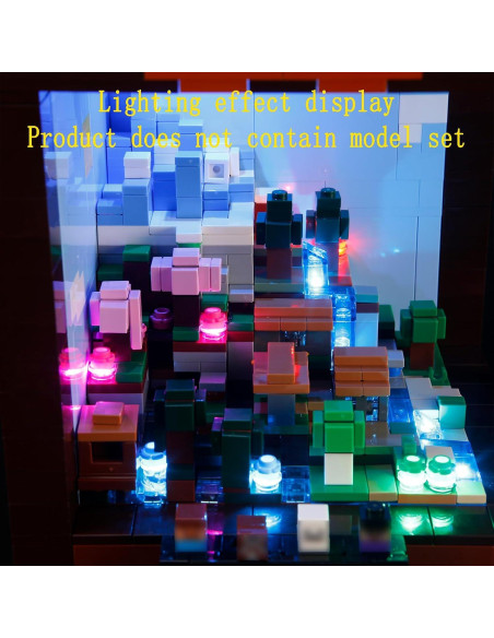 Kit de Iluminación LED GEAMENT para Lego Minecraft 21265 Kit de Iluminación LED GEAMENT para Lego Minecraft 21265
