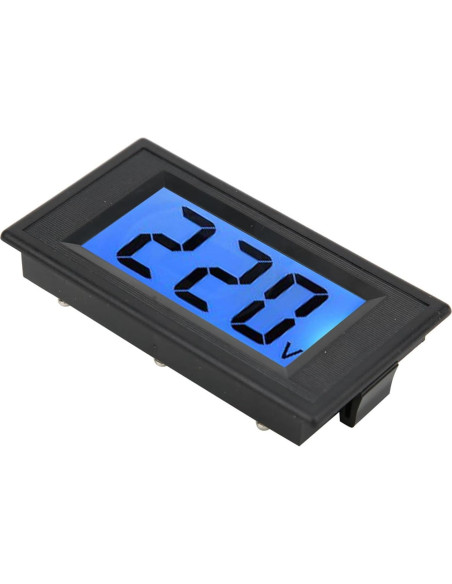 Voltímetro Digital AC Walfront YB5135D 80-500V Pantalla LCD Voltímetro Digital AC Walfront YB5135D 80-500V Pantalla LCD