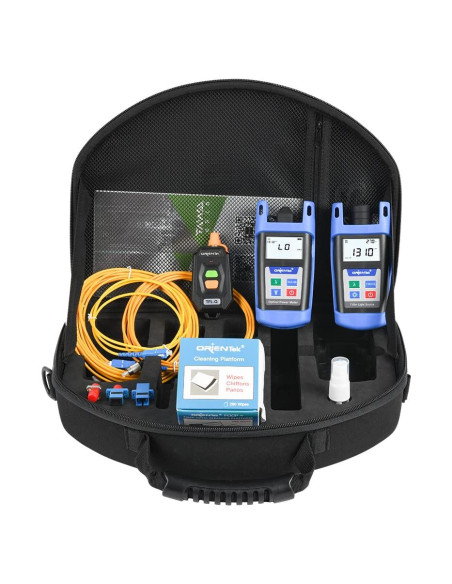 Kit de Herramientas FTTH Orientek TLT-7E Medidor de Potencia Óptica Kit de Herramientas FTTH Orientek TLT-7E Medidor de Potencia Óptica