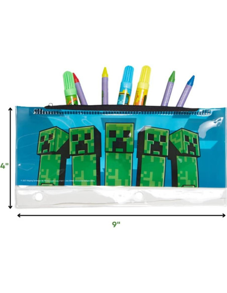 Juego de Arte Minecraft 30 Piezas con Estuche para Niños Juego de Arte Minecraft 30 Piezas con Estuche para Niños