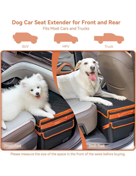 Extensor de Asiento Trasero PETSFIT para Perros hasta 40 KG Extensor de Asiento Trasero PETSFIT para Perros hasta 40 KG