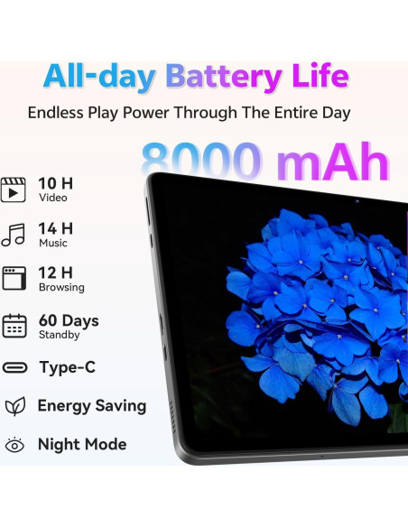 Tableta Android 15 SVITOO P11 11" 12GB RAM 128GB Gris Tableta Android 15 SVITOO P11 11" 12GB RAM 128GB Gris