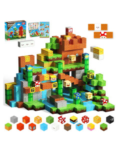 Bloques Magnéticos 100PCS Annexfun Juguetes Educativos STEM