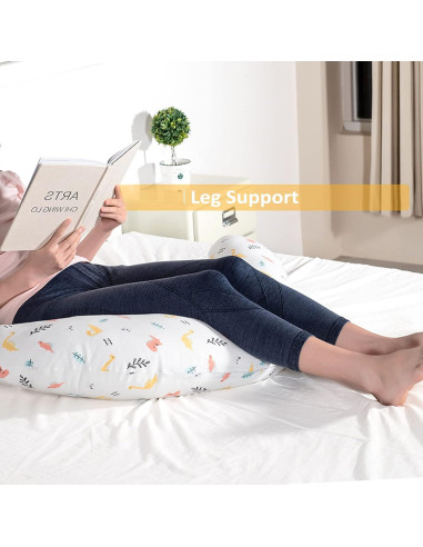 Almohada Corporal Relaxally 150 cm para Embarazo y Lactancia