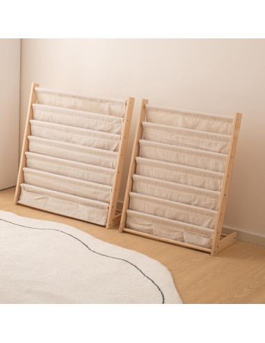 Estantería de Madera para Niños ChubanCraft 6 Niveles 62.5x30x79cm