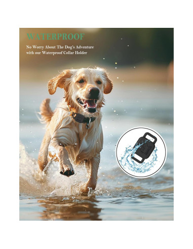 Rastreador de Perros HNPPLUS Smart con Soporte para Collar