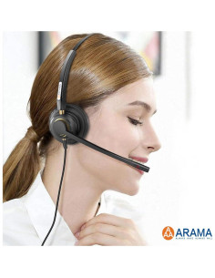 Auricular de Teléfono Arama RJ-800S Mono con Micrófono 2