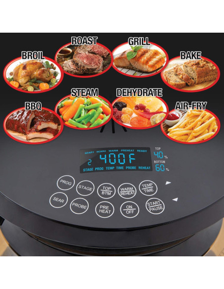 Horno de Convección Infrarrojo Nuwave PRIMO 5.8 kg 1500W Horno de Convección Infrarrojo Nuwave PRIMO 5.8 kg 1500W