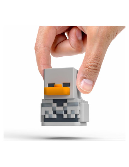 TUBBZ Mini Pato Esqueleto Minecraft 5 cm Coleccionable TUBBZ Mini Pato Esqueleto Minecraft 5 cm Coleccionable