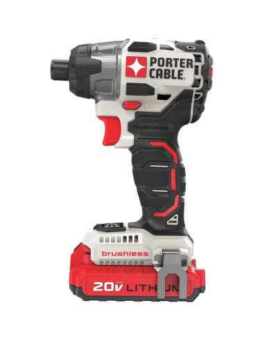 Destornillador de Impacto Inalámbrico PORTER-CABLE 20V MAX 2700 RPM