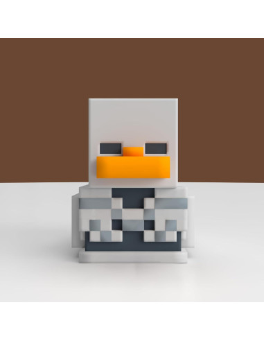 TUBBZ Mini Pato Esqueleto Minecraft 5 cm Coleccionable