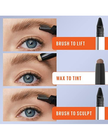 Maybelline TattooStudio Brow Lift Stick Tinte Acondicionador Marrón Suave 1.13g