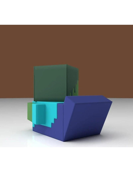 Figura de Pato de Goma Zombie TUBBZ Minecraft 23 cm Figura de Pato de Goma Zombie TUBBZ Minecraft 23 cm