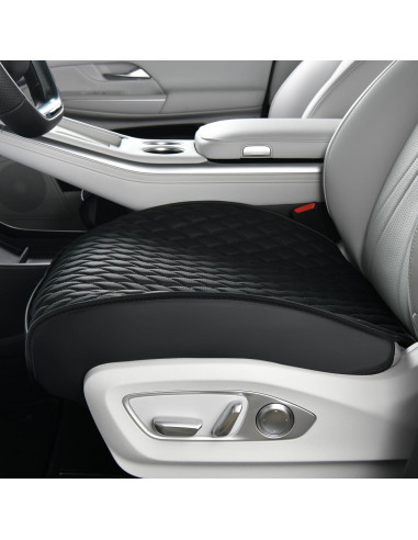 Cojín de Asiento de Coche POKSRI Funda de Cuero Universal