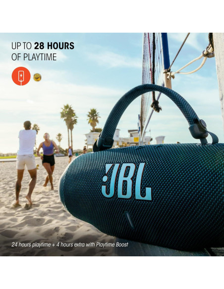 Altavoz Bluetooth JBL Charge 6 Portátil Impermeable 28h Negro Altavoz Bluetooth JBL Charge 6 Portátil Impermeable 28h Negro