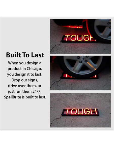 Cartel LED Personalizado SpellBrite 1 Carácter 16x3.8cm Cartel LED Personalizado SpellBrite 1 Carácter 16x3.8cm