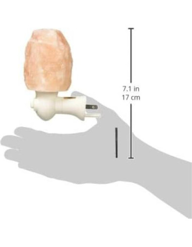 Luz Nocturna Natural Himalaya Pure Himalayan Salt 9.91 cm