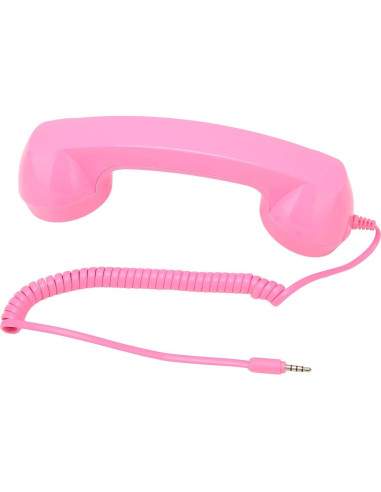 Teléfono Vintage Zopsc con Conector 3.5mm, Rosa