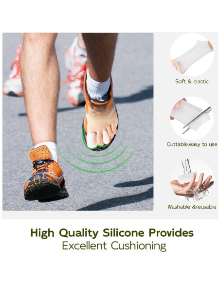 Protectores de Dedos Bukihome 16 Piezas Silicona Alivio Dolor Protectores de Dedos Bukihome 16 Piezas Silicona Alivio Dolor