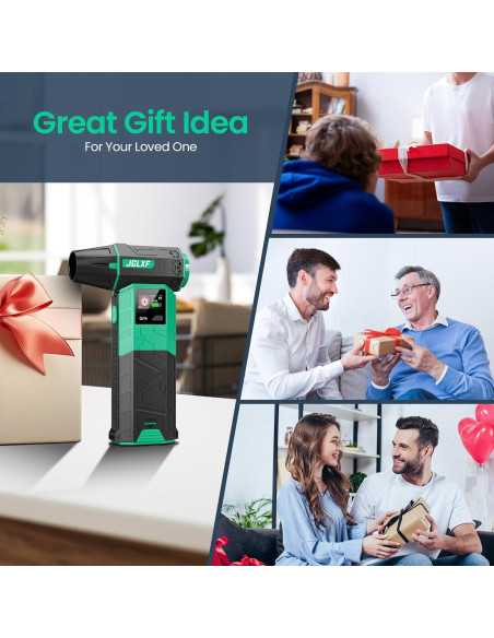 Soplador de Aire Eléctrico JGLXF 130000RPM Batería 4000mAh Soplador de Aire Eléctrico JGLXF 130000RPM Batería 4000mAh
