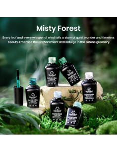 Set de Esmalte de Uñas en Gel Beetles 6 Colores Bosque Brumoso 2