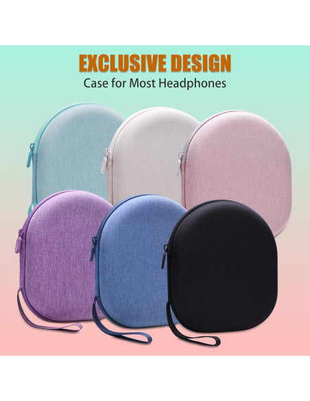 Funda LTGEM para Auriculares Sony WH-CH720N/WH-CH520, Negra Funda LTGEM para Auriculares Sony WH-CH720N/WH-CH520, Negra