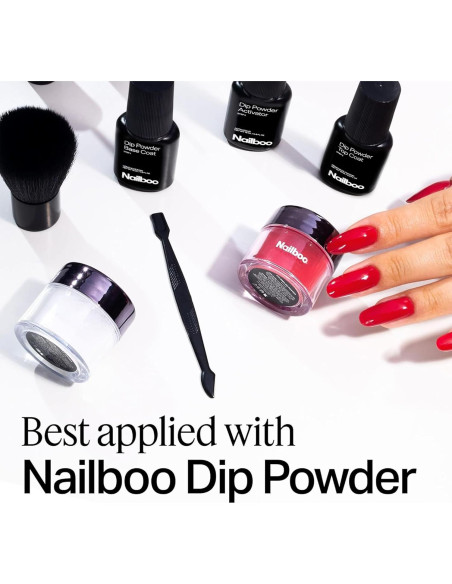 Juego de Líquidos para Uñas Nailboo - Top Coat, Base Coat y Activador - 3 Paquete Juego de Líquidos para Uñas Nailboo - Top Coat, Base Coat y Activador - 3 Paquete