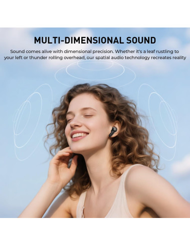 Auriculares Inalámbricos Havit SPACE NC01T con ANC y Bluetooth 6.0