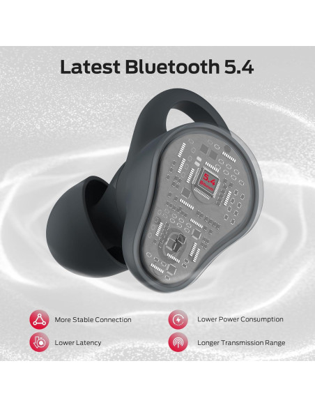 Auriculares Inalámbricos Monster N-Lite 210, Bluetooth 5.4, 32H Auriculares Inalámbricos Monster N-Lite 210, Bluetooth 5.4, 32H
