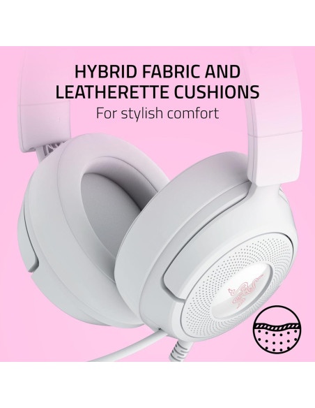 Auriculares Gaming Razer Kraken Kitty V3 X - Sonido 7.1, Blanco Auriculares Gaming Razer Kraken Kitty V3 X - Sonido 7.1, Blanco