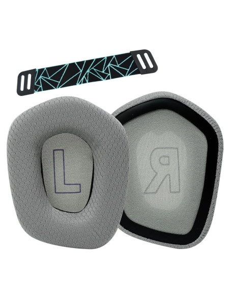 Almohadillas de Repuesto Logitech G733 G535 G335 Gris Almohadillas de Repuesto Logitech G733 G535 G335 Gris