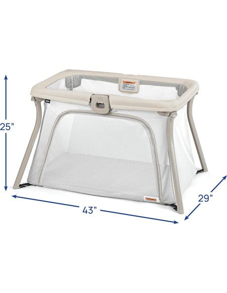Cuna de Viaje Ligera Chicco Alfa Lite 5.67 kg Plegable Compacta Cuna de Viaje Ligera Chicco Alfa Lite 5.67 kg Plegable Compacta